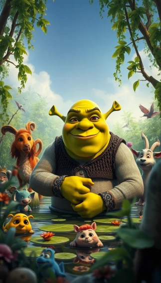 Shrek Phone Wallpaper