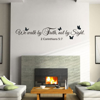 Amazon We Walk By Faith Not Sight Corinthians Bible