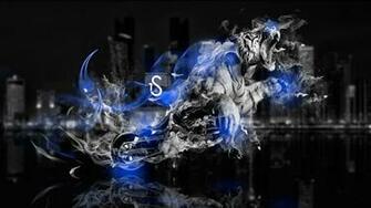 Blue Fire Horse Wallpaper Fantasy Moto Tiger Power