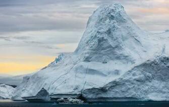 Wallpaper Ice Winter Sea The Sky Clouds Snow Glacier