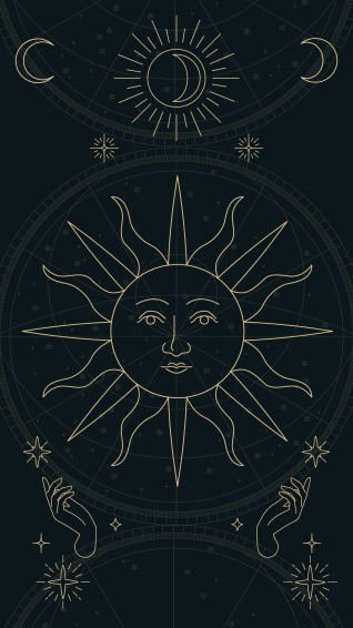 Transform Your Space With Aesthetic Astrology Wallpaper iPhone