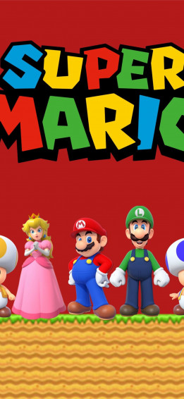 Super Mario Bros iPhone Wallpaper