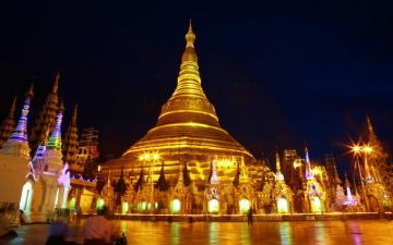Shwedagon Pagoda Yangon Myanmar Wallpaper13