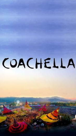 iPhone X Wallpaper Coachella 3d