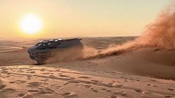The Storm Is A Fierce Looking Amphibious Tank With Steering Wheel
