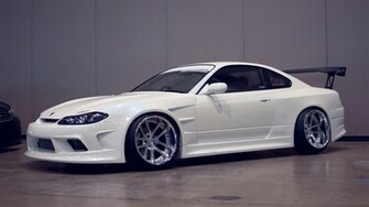Nissan Silvia White Cars S15 S14 Wallpaper