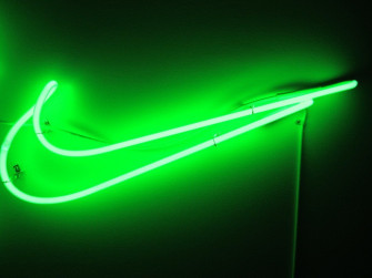 Green Nike Wallpaper On iPhone