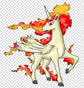 Reindeer Rapidash Pok Dex Mon Flame Transparent