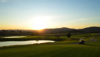 Scenic Golf Course Wallpaper