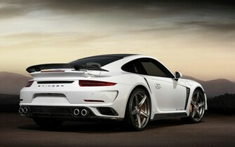 Topcar Porsche Turbo Stinger Gtr Wallpaper HD Car