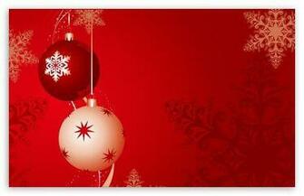 Merry Christmas Digital Wallpaper Black
