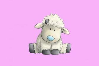 Cute Cartoon Sheep Image Wallpaper