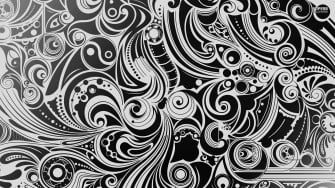 Black And White Art Wallpaper