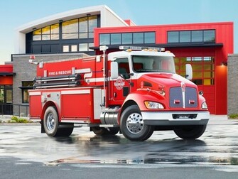Kenworth T370 Firetruck Wallpaper