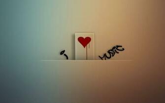 I Love Music HD Desktop Wallpaper Background