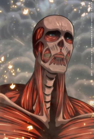 Armin Arlert As The Colossal Titan Attack On Anime
