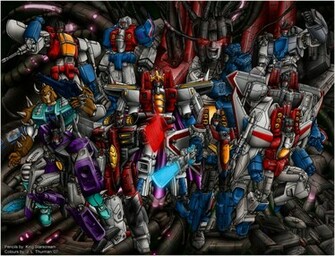 Years Of Starscream Colours By Sunstars