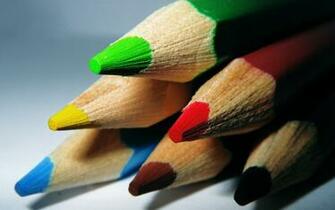 Pencils Wallpaper Stock Photos