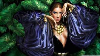 Fantasy Woman Art Wallpaper Jpg