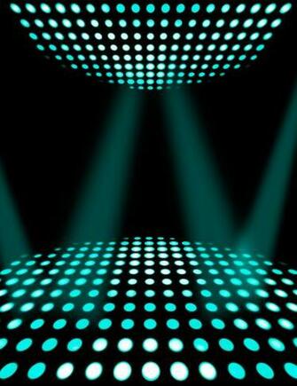 Dance Floor Disco Poster Background Cyan Spotlights Alter Ego