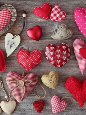 Valentine S Day Hearts Love Top Wallpaper