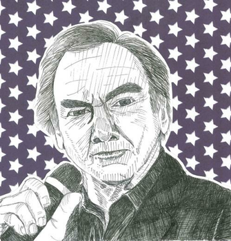 The Rogue Doodler Neil Diamond Background Conundrum