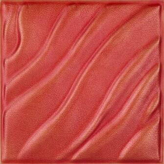 Dct Lrt14 Faux Leather Ceiling Tile Coral Gold Wallpaper