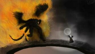 Gandalf Vs Balrog By Diogomendoza
