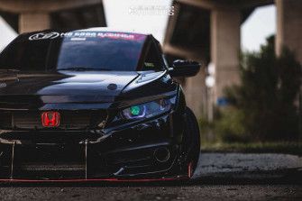 Honda Civic With F1r F102 And 40r18 Nankang Ns