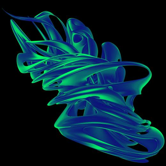Skew Warped 3d Shapes In Abstract Stock Art By Chroma