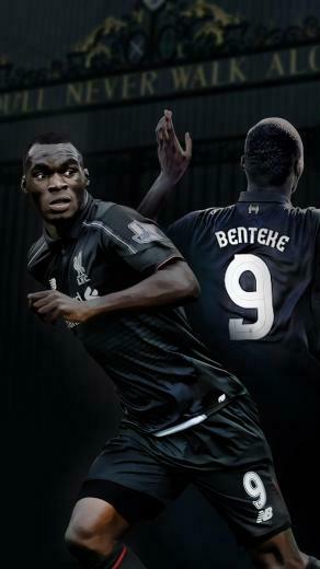 Linn B On Phone Wallpaper Of Liverpool S Benteke Use As
