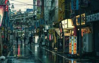 Wallpaper The City Street Tokyo Japan Shimbashi Image For