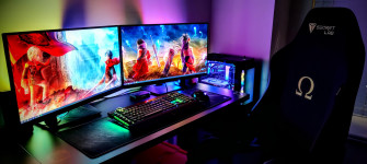 Loving My Pc Setup And Wallpaper Featuring Dffoo R Dissidiaffoo