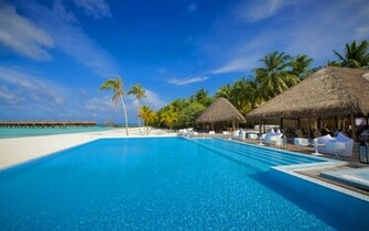 Exotic Resort Wallpaper