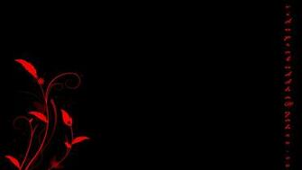 Black Red Wallpaper HD