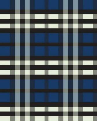 Preppy Tartan Navy Blue Plaid Pattern S Print By The Beezkneez