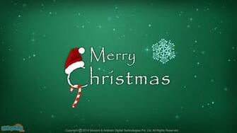 Merry Christmas Santa Hat Desktop Wallpaper For Kids Mocomi