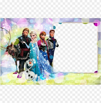 Elsa Anna Kristoff Olaf Sven And Ganz Disney Princess