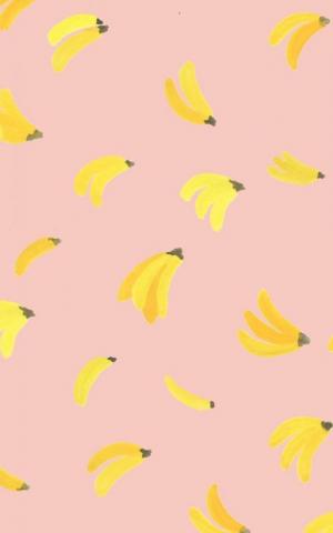 Banana Background Wallpaper iPhone