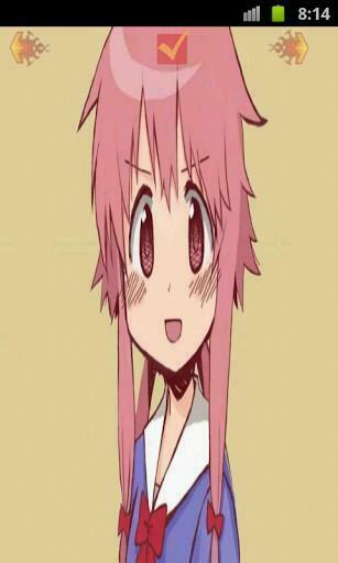 Bigger Mirai Nikki Wallpaper HD For Android Screenshot