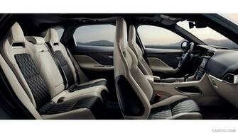 Jaguar F Pace Svr Interior Seats HD Wallpaper