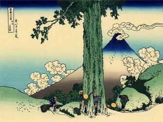Hokusai Katsushika Wallpaper Paintings Art Desktop