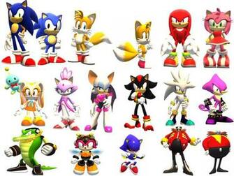 Sonic Generations Characters By Sonicx2011 Fan Art Wallpaper Games