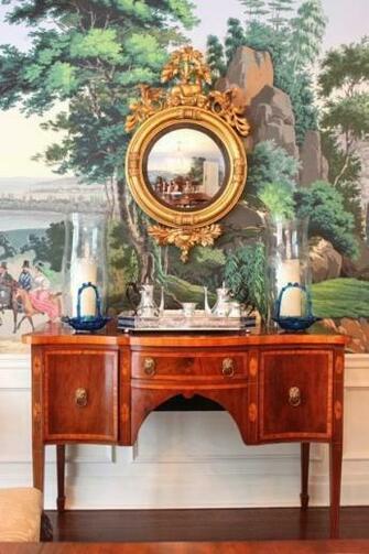 Eye For Design Decorating With Zuber Scenic Wallpaper