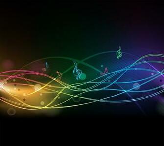 Music Wallpaper Background Line Dancing Dance Colorful Note