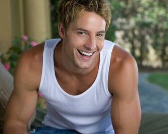 Wallpaper Justin Hartley Actor Smile