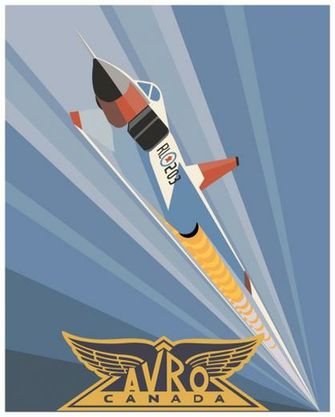 Avro Arrow Vector By Decoechoes