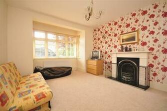 Floral Red Ikea Family Room Lounge With Feature Wall Flowers Wallpaper