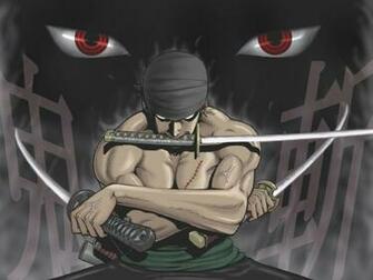Wallpaper HD Zoro One Piece Roronoa Scary Eyes