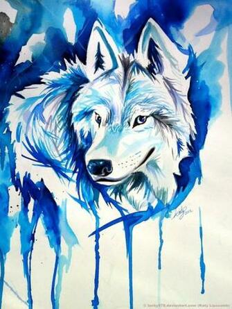 Ice Wolf Wallpaper By Lucky978